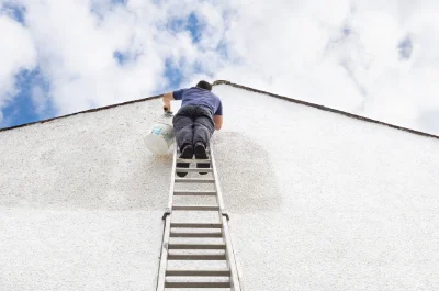 Peinture extérieure à Sermérieu — façades et ravalement